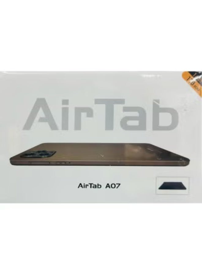 AIR TAB A07 Smart Tablet with Arabic Keyboard, 7 Inch FHD Display, 16GB RAM 1TB Storage, 8000mAh Battery, Dual Camera, WiFi & Bluetooth, Slim Lightweight Design, Gray – Compact Performance for Study & Entertainment - Image 3
